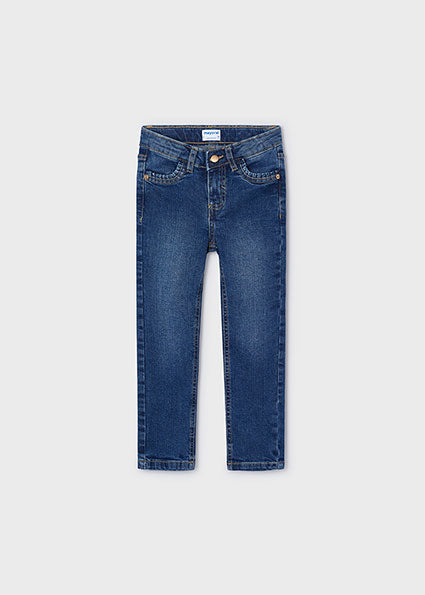 Medium Blue Denim Skinny Jeans