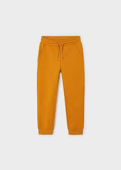 Carrot Orange Cuffed Sweatpants