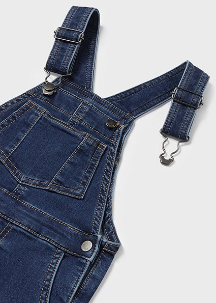 Dark Soft Denim Overalls