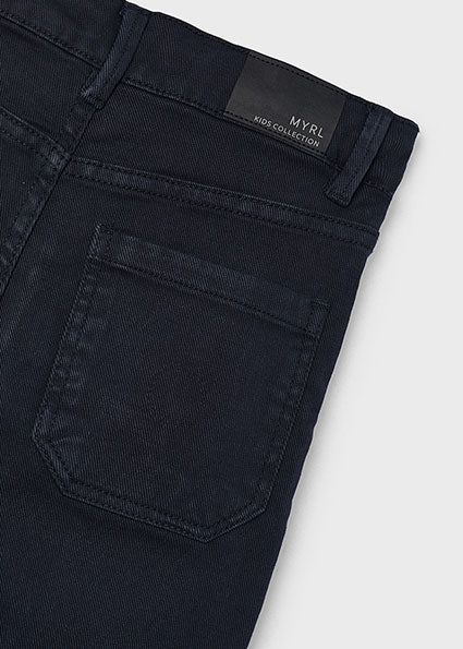 Blue Black Relaxed Fit Denim Jeans