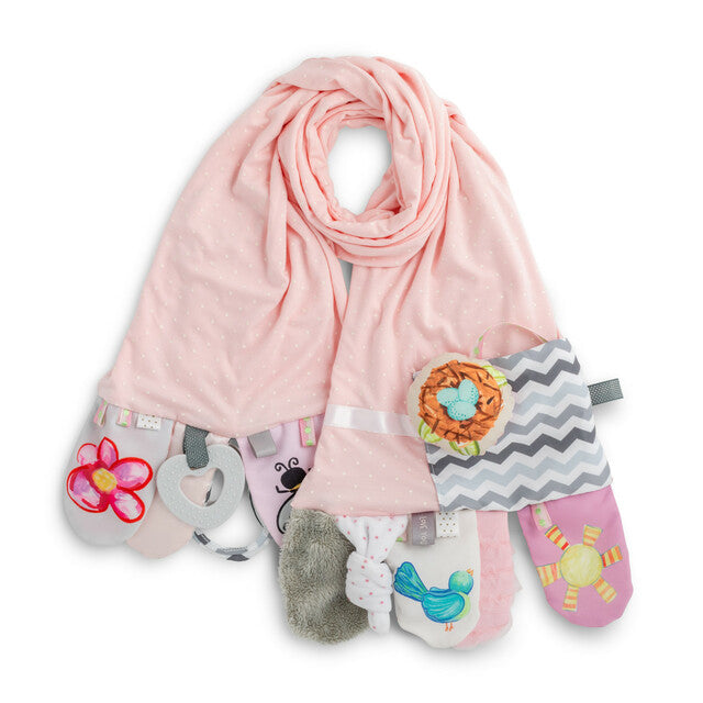 Mommy & Me Activity Scarf - Pink