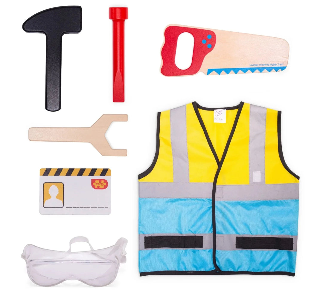 Construction Worker Dress Up Set