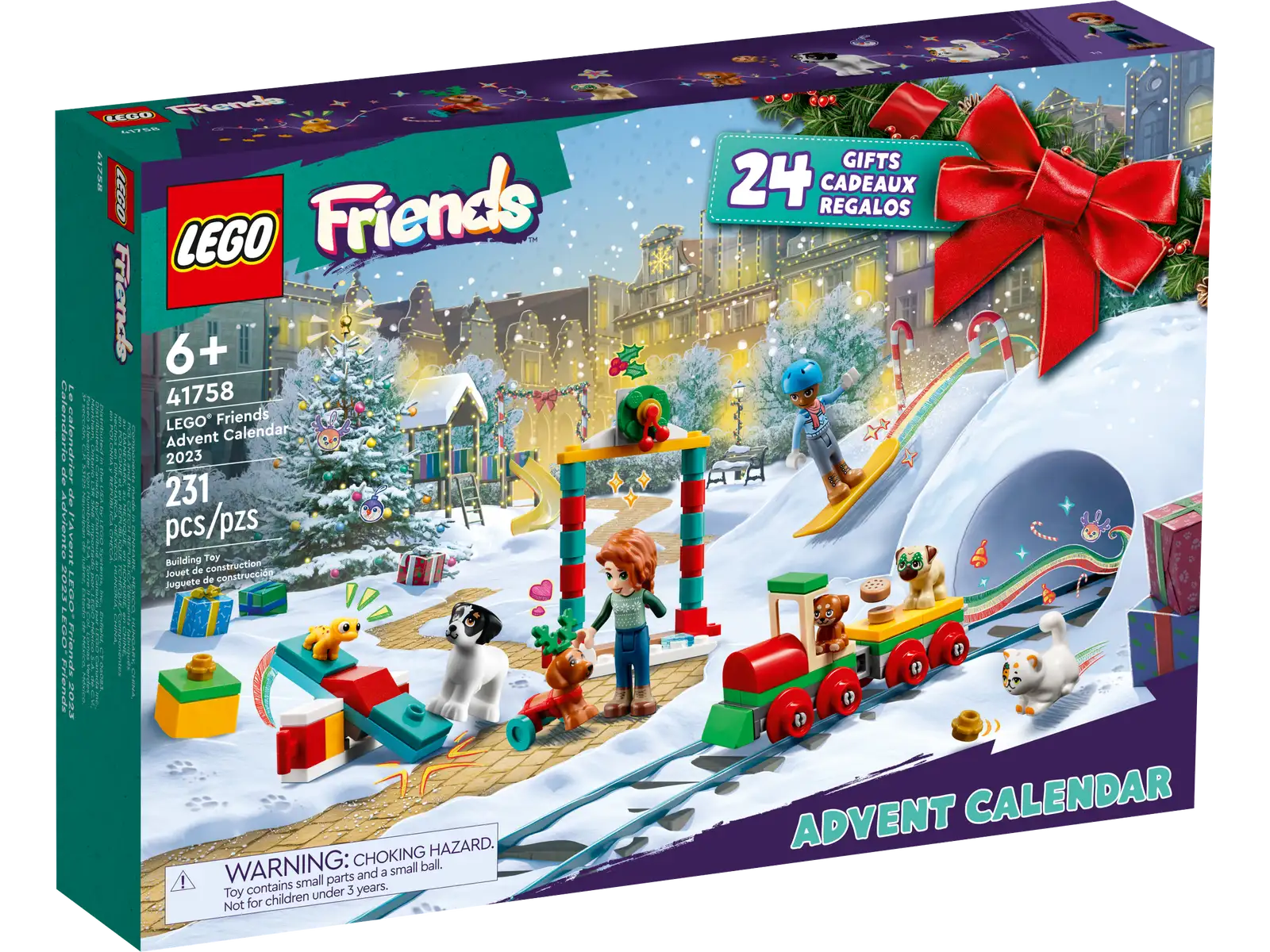 LEGO Friends Advent Train Calendar