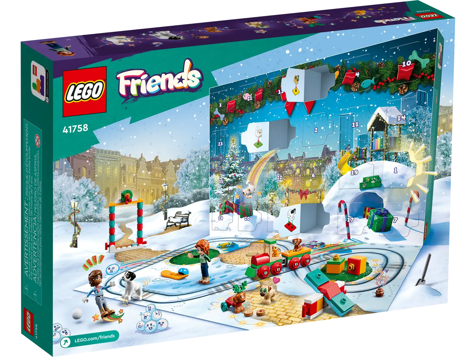 LEGO Friends Advent Train Calendar