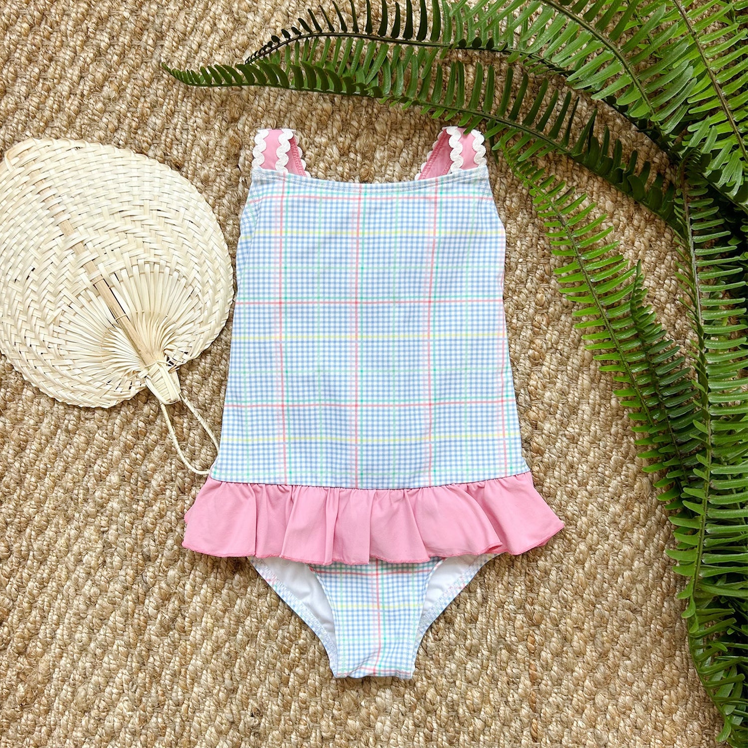 TBBC Taylor Bay Bathing Suit Piccadilly Plaid