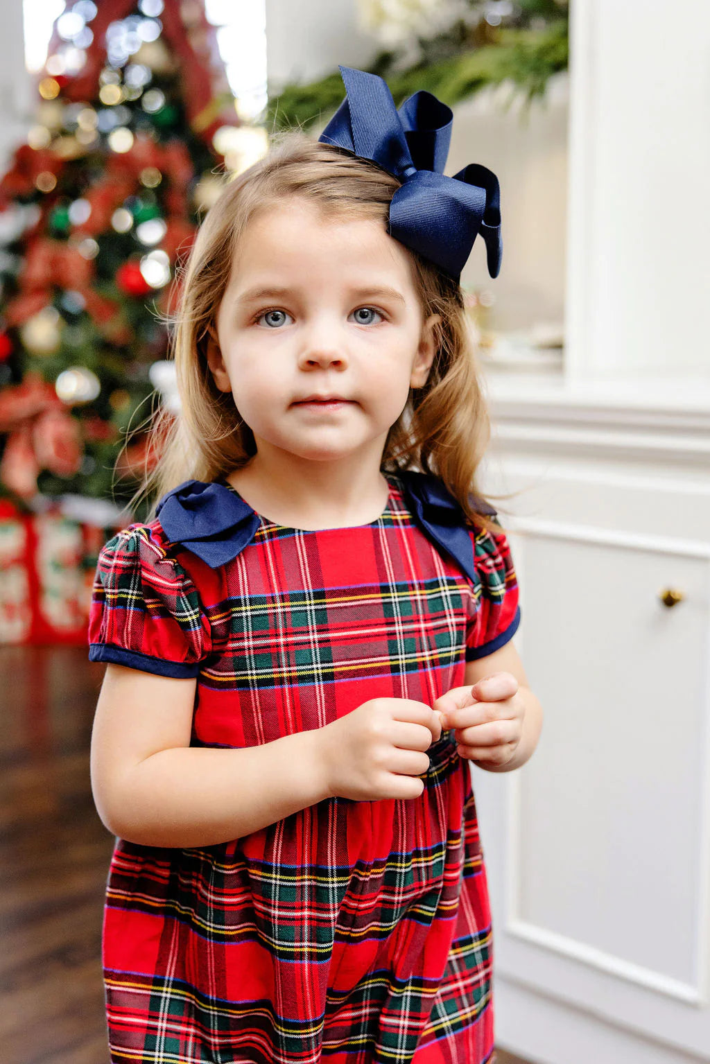 TBBC Ryleigh Romper Society Prep Plaid