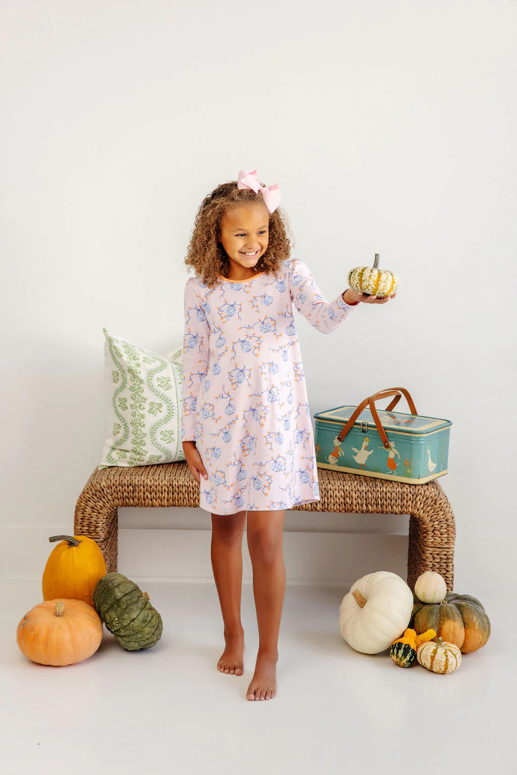 TBBC Penny's Play LS Dress Gourd-geous