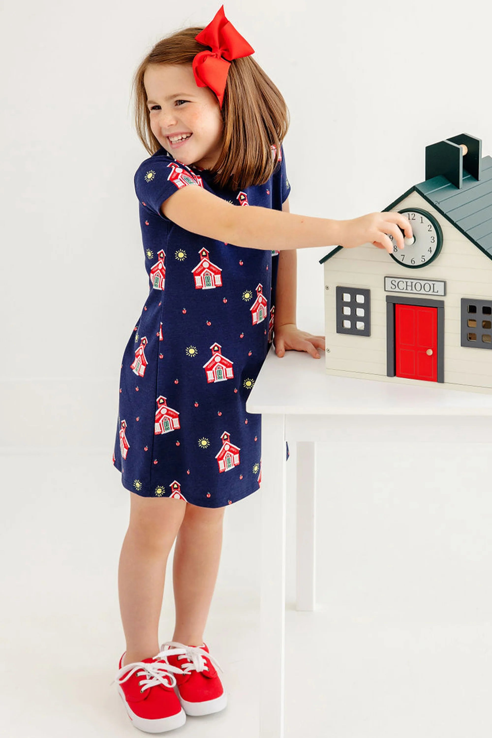 TBBC Polly Play Dress Happy Little School House