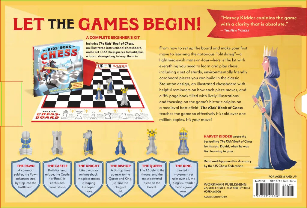 The Kids' Book of Chess & Starter Kit