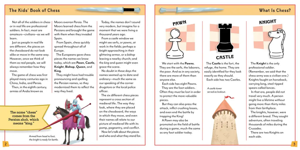 The Kids' Book of Chess & Starter Kit