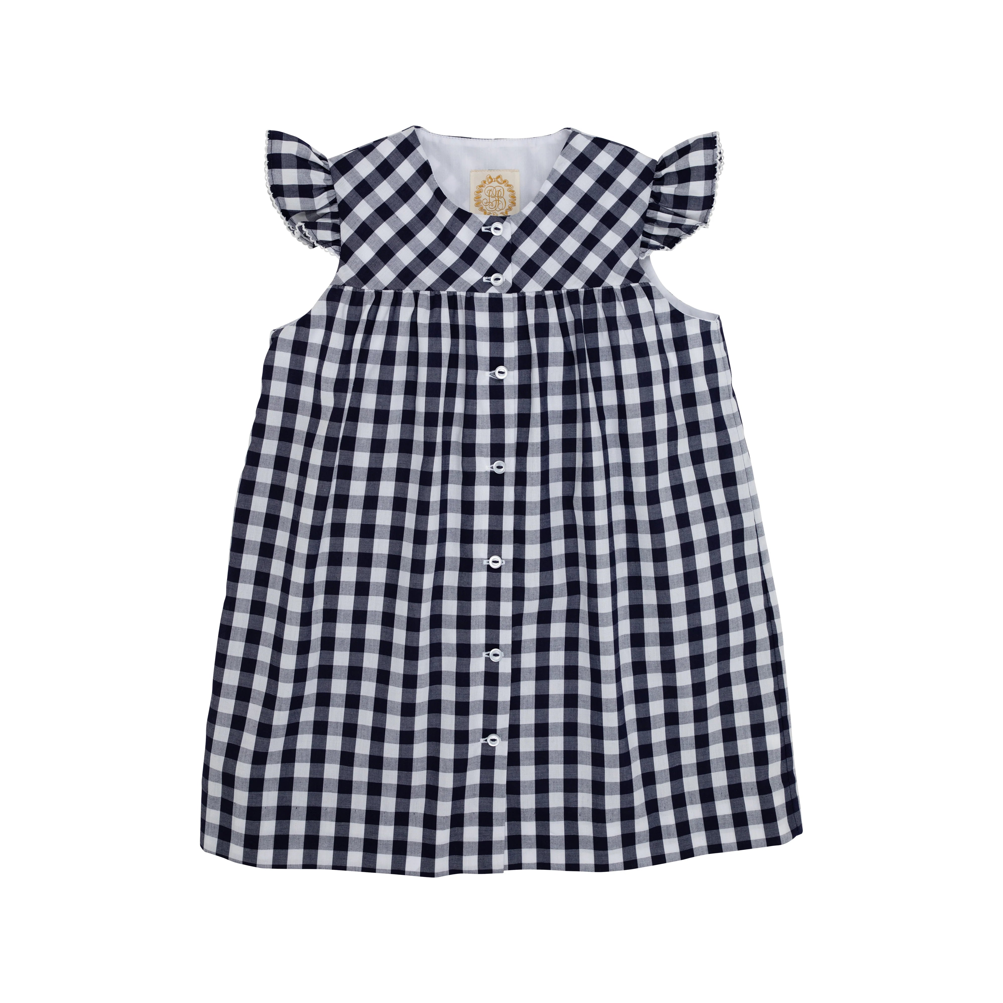 TBBC Tabitha Teacher Pet Dress Nantucket Navy Check