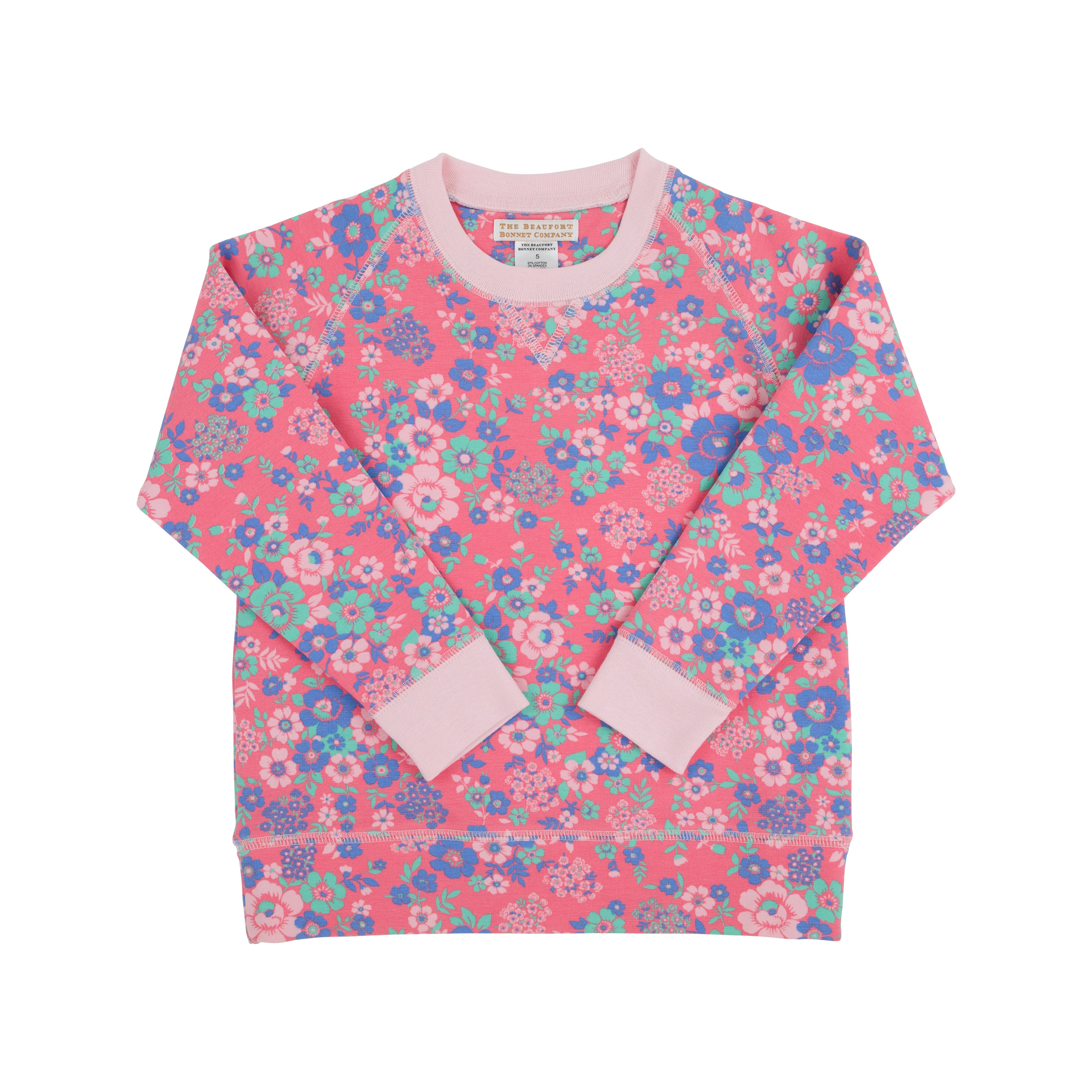 TBBC Cassidy Comfy Crewneck Mt Paran Mini Floral