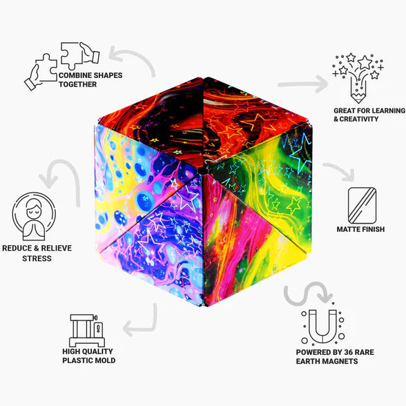 Shashibo Shape Shifting Cube