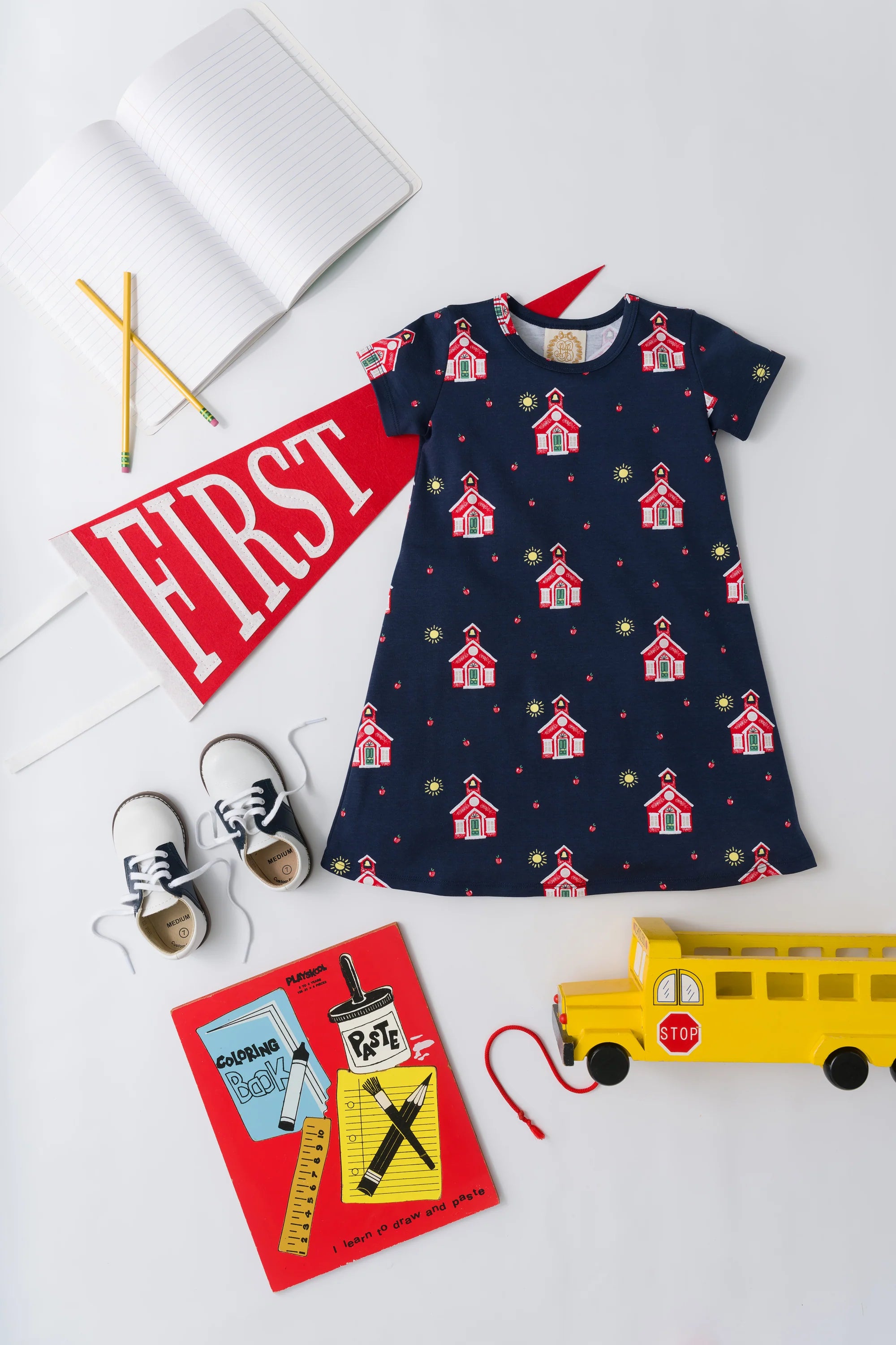 TBBC Polly Play Dress Happy Little School House