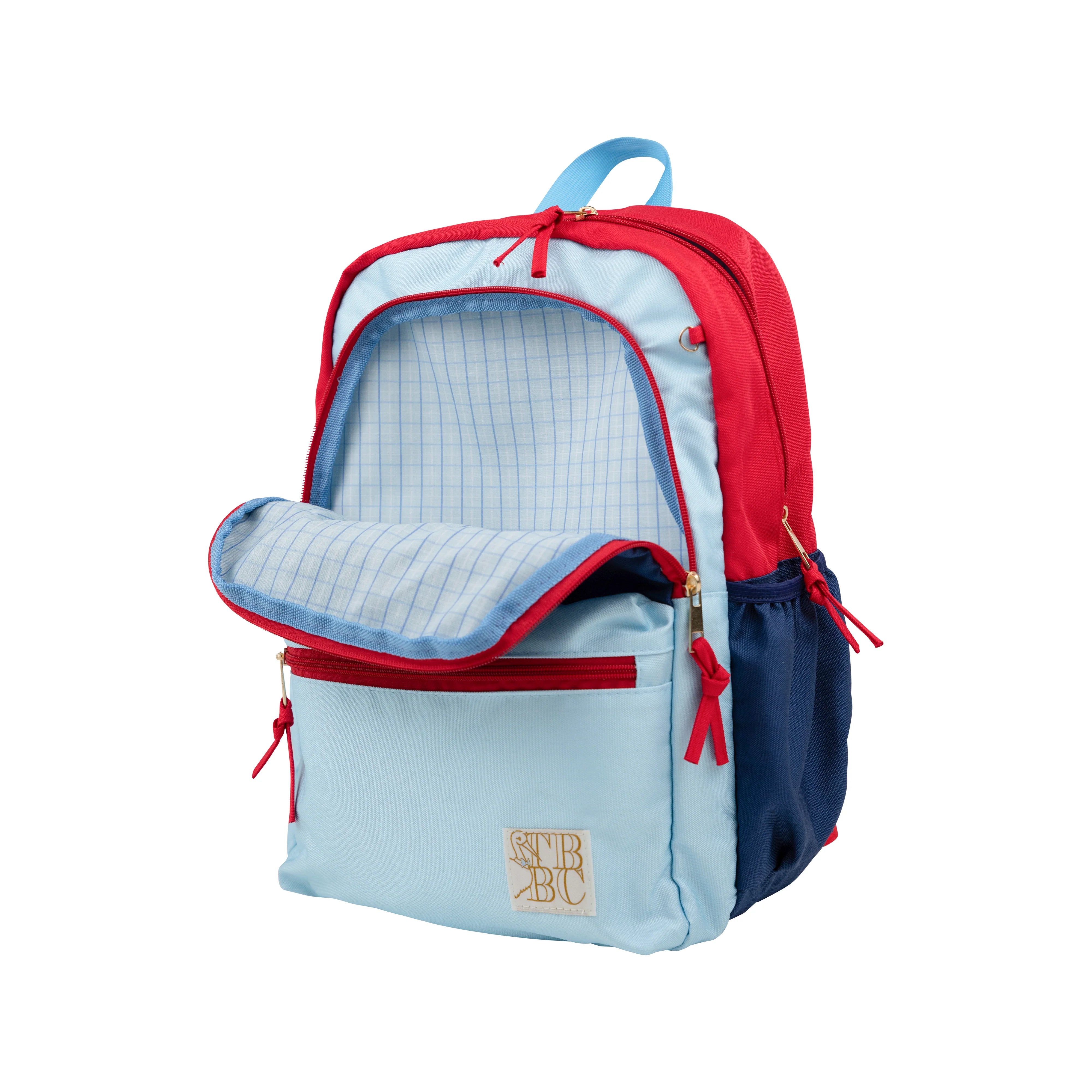 TBBC Don't Forget Your Backpack Buckhead Blue & Red