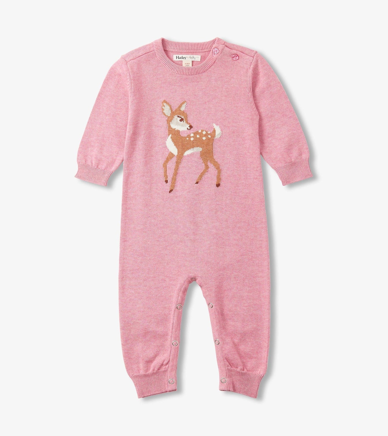 Pink Baby Doe Sweater Romper