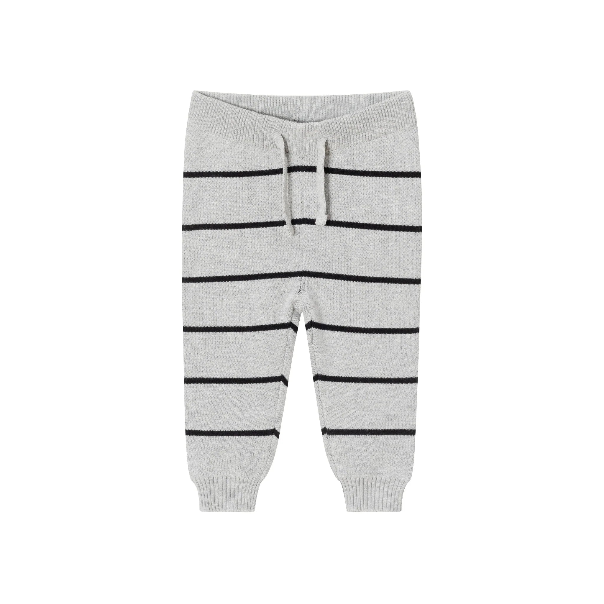 Grey Stripe Christmas Car Sweater Pant Set