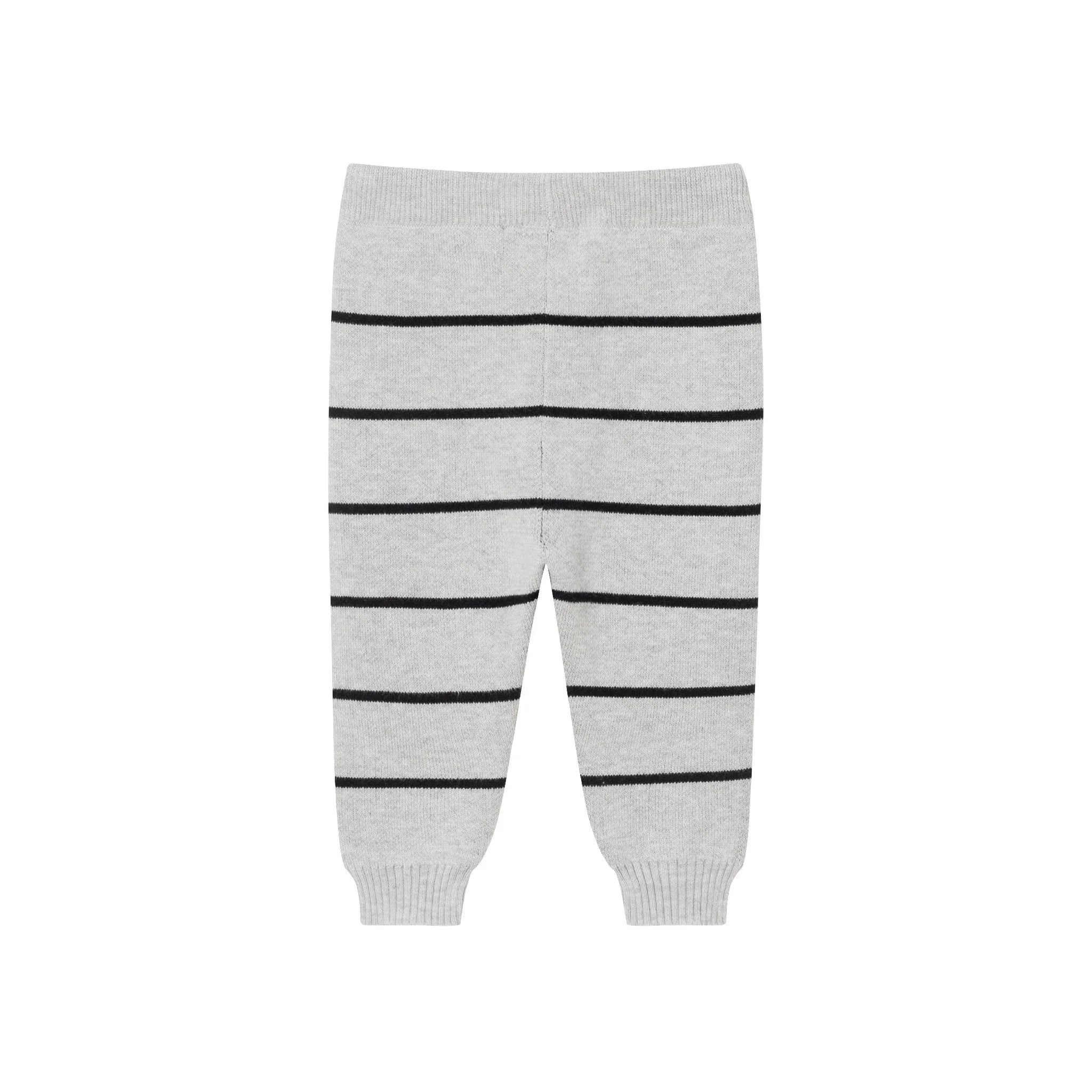 Grey Stripe Christmas Car Sweater Pant Set