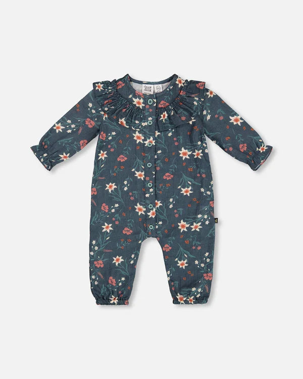 Edelweiss Printed Muslin Jumpsuit