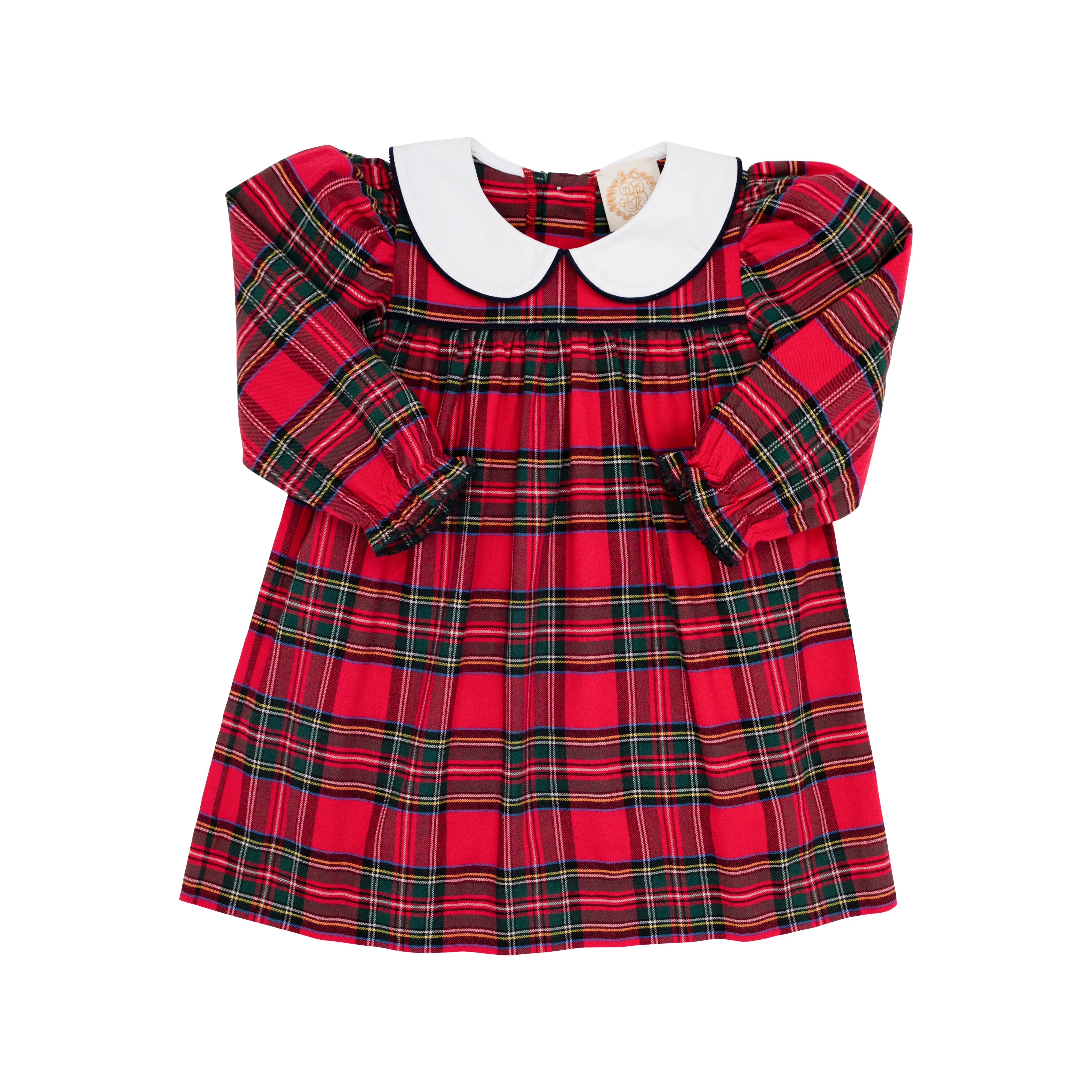 TBBC Maerin Fitz LS Frock Society Prep Plaid