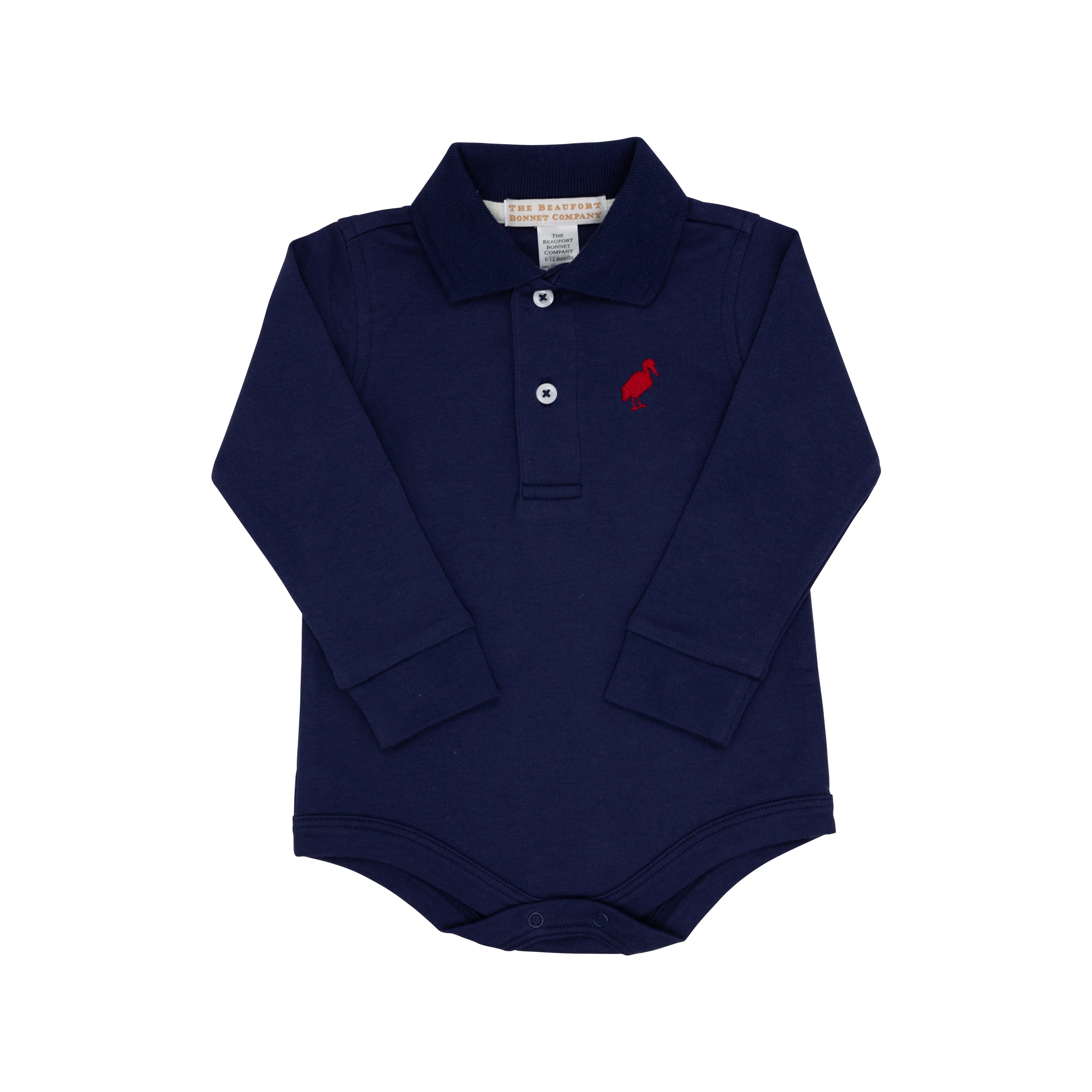 TBBC Prim and Proper LS Polo Nantucket Navy