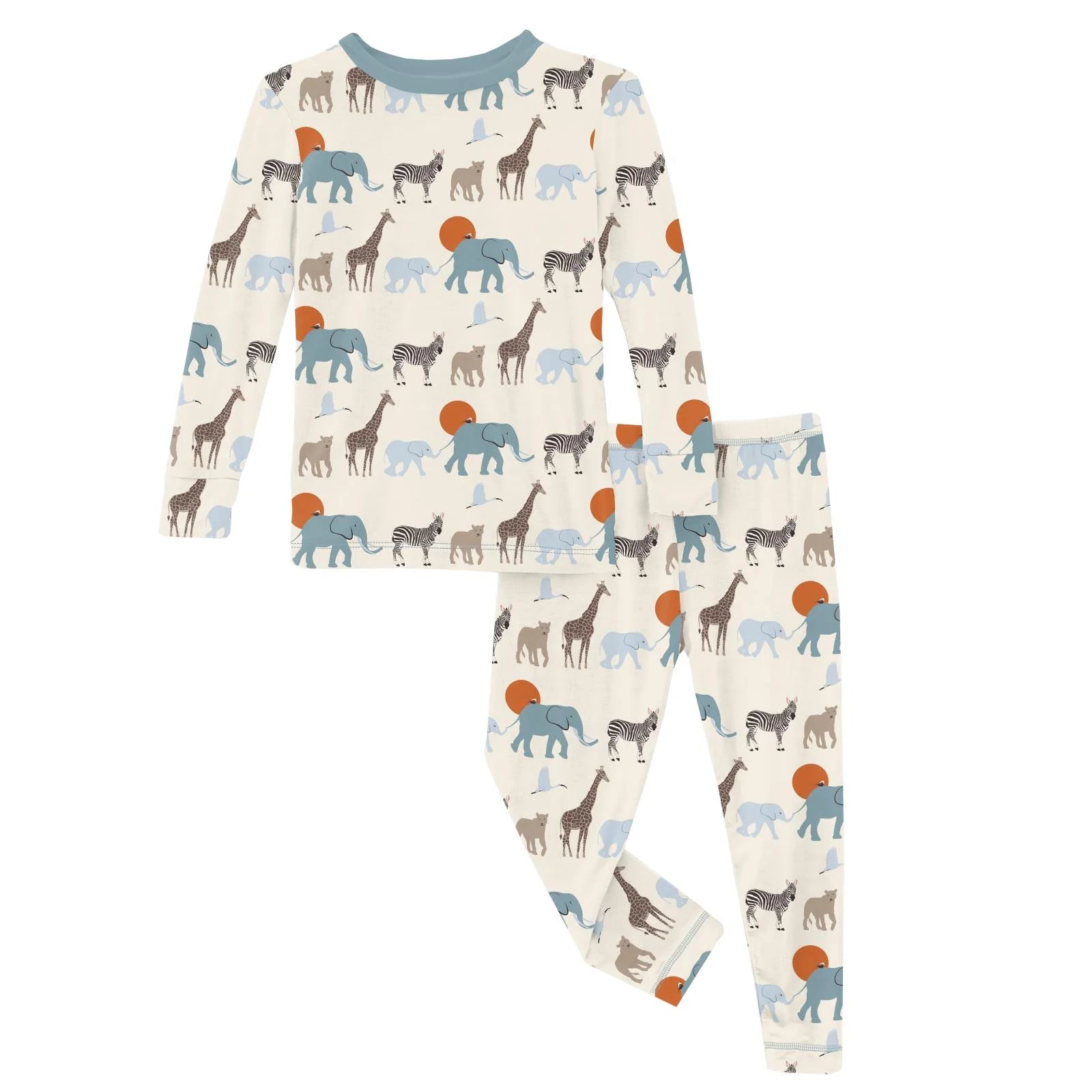 Print LS PJ Set Natural Just So Animals