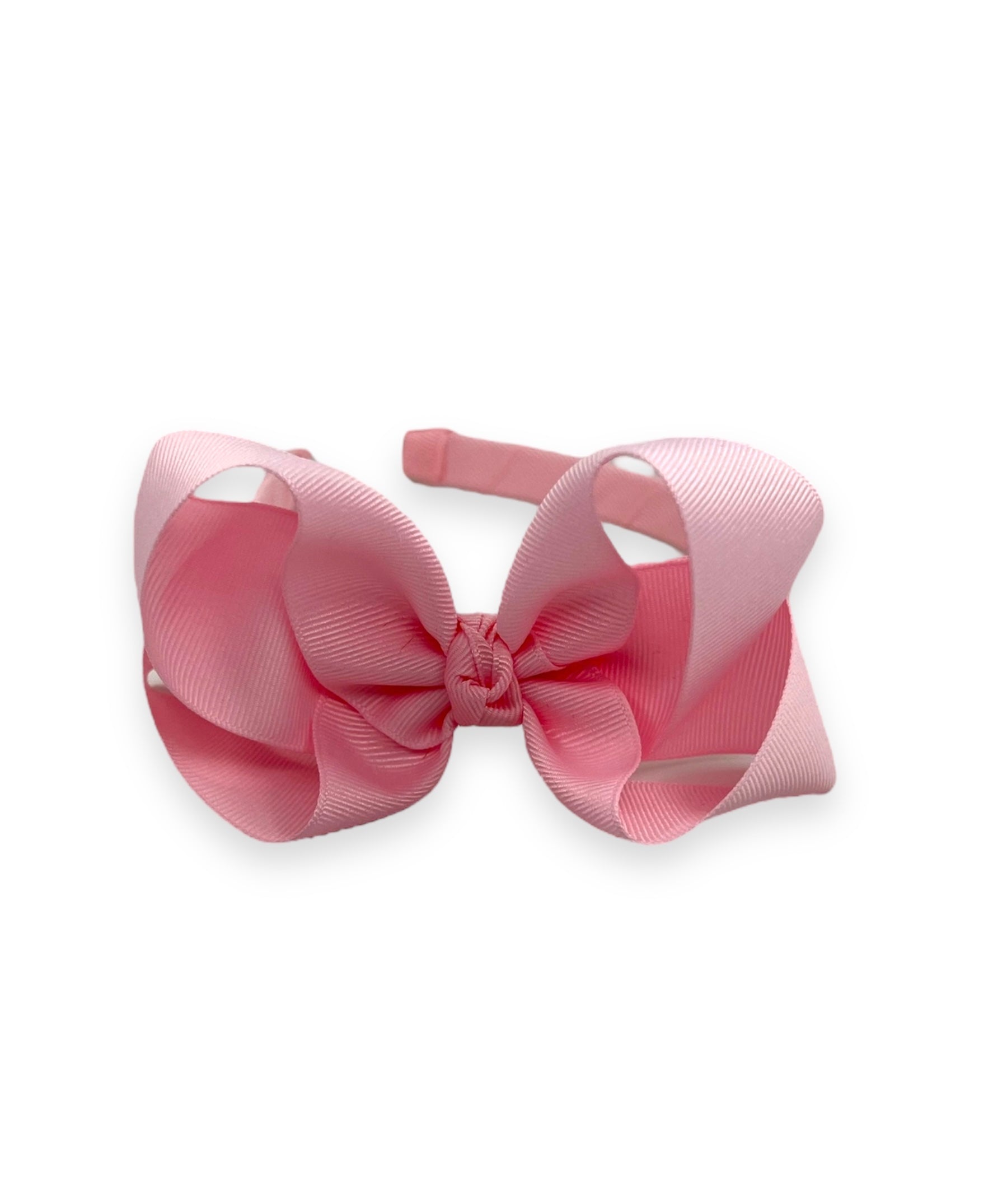 4-6X Grosgrain Bow w Hard Headband