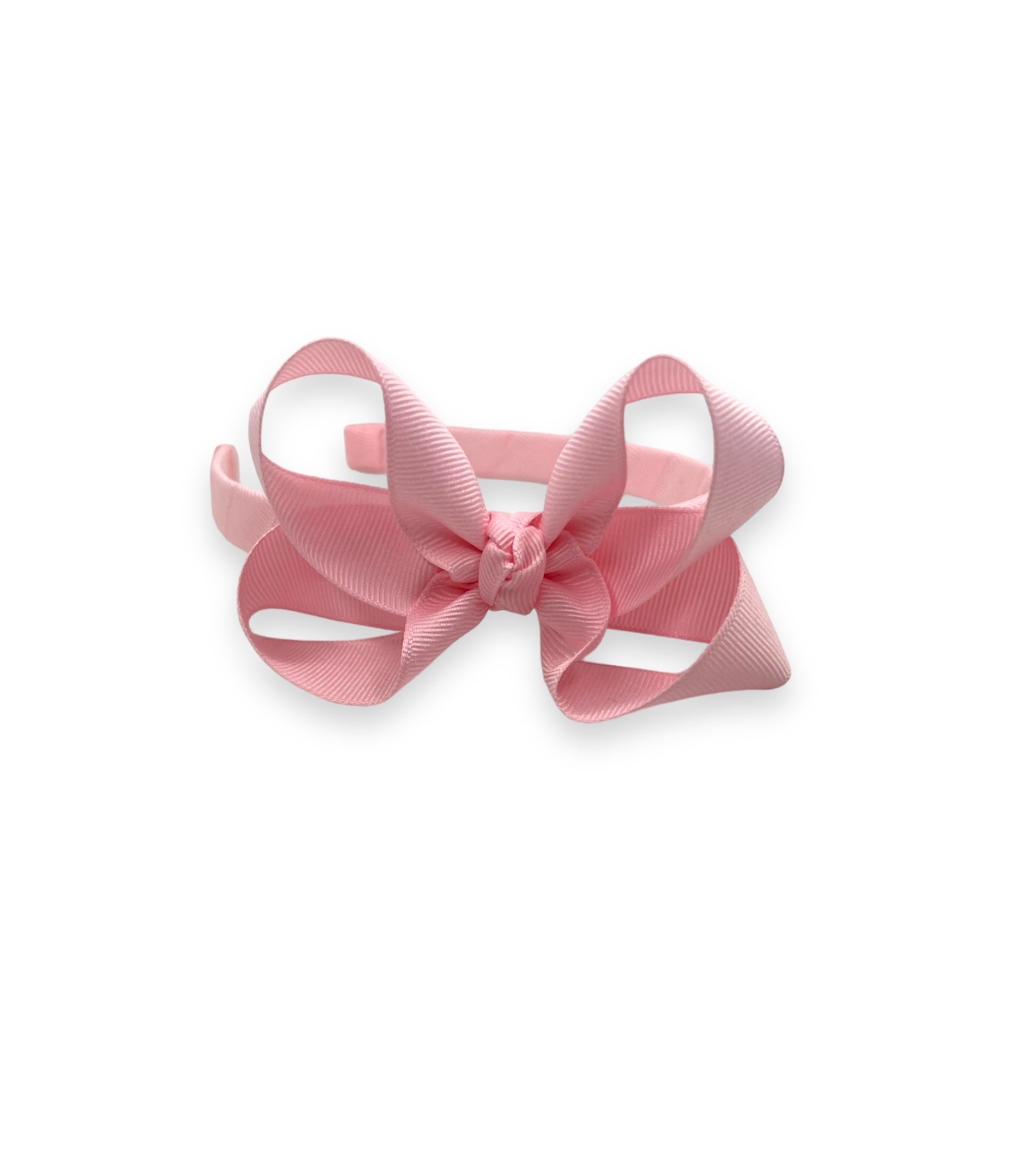 Toddler Grosgrain Bow w Hard Headband