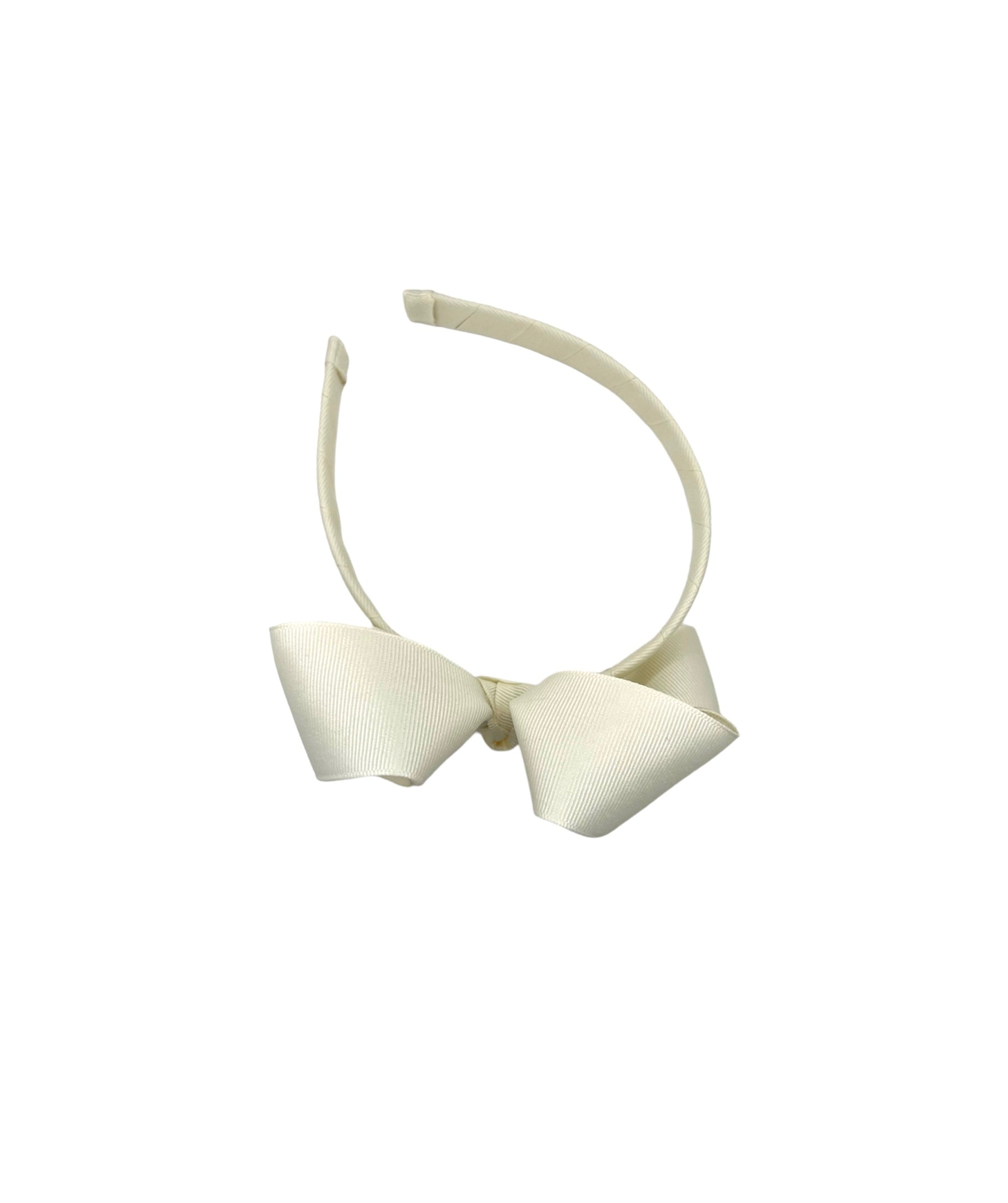 4-6X Grosgrain Bow w Hard Headband