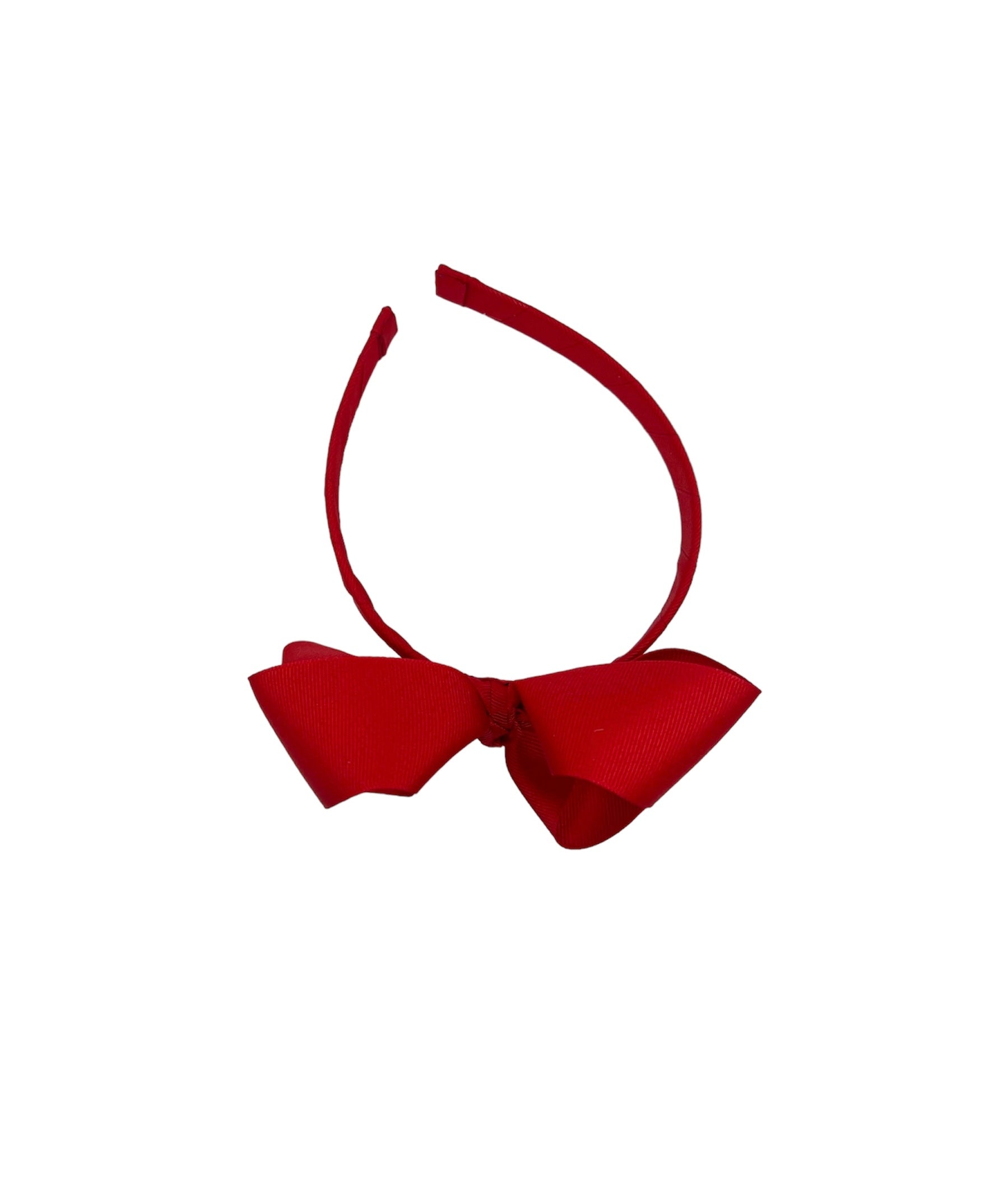 4-6X Grosgrain Bow w Hard Headband