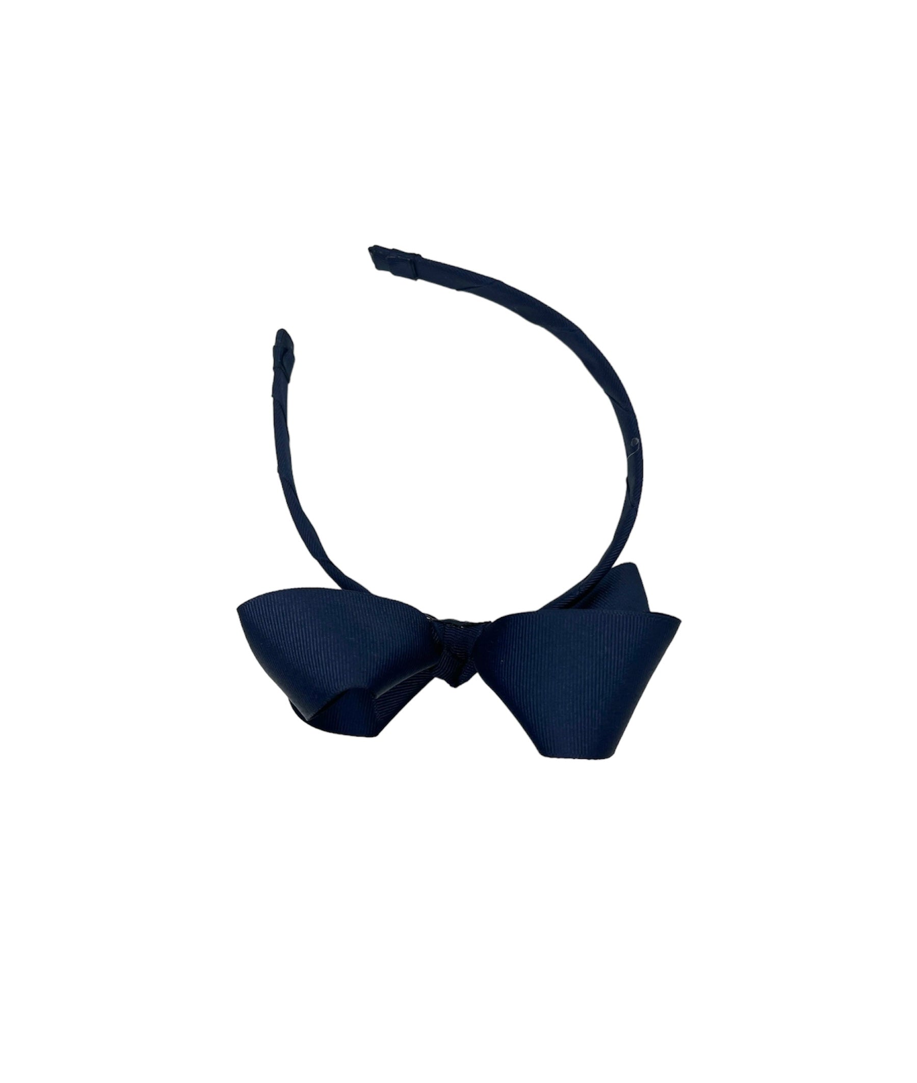 4-6X Grosgrain Bow w Hard Headband