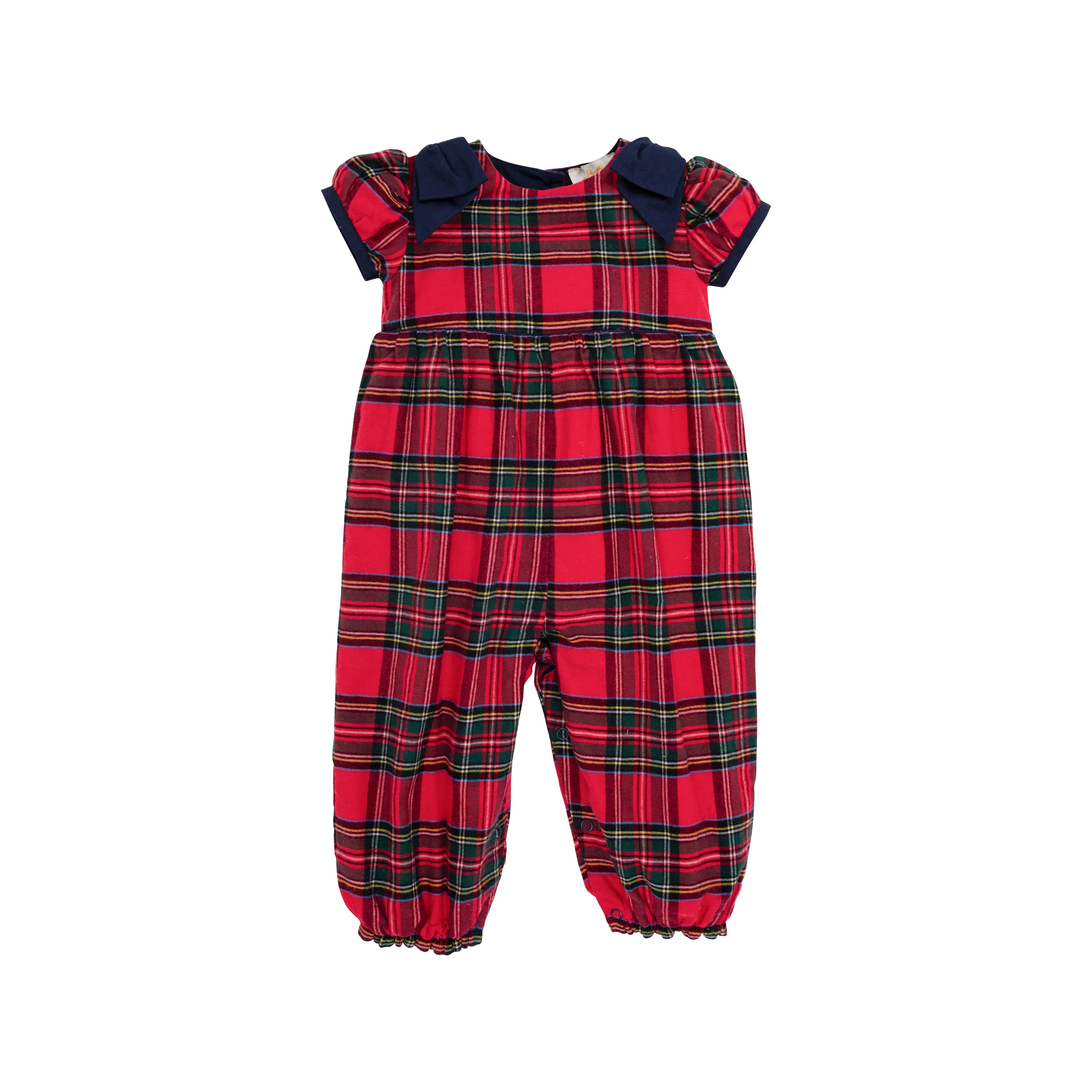 TBBC Ryleigh Romper Society Prep Plaid