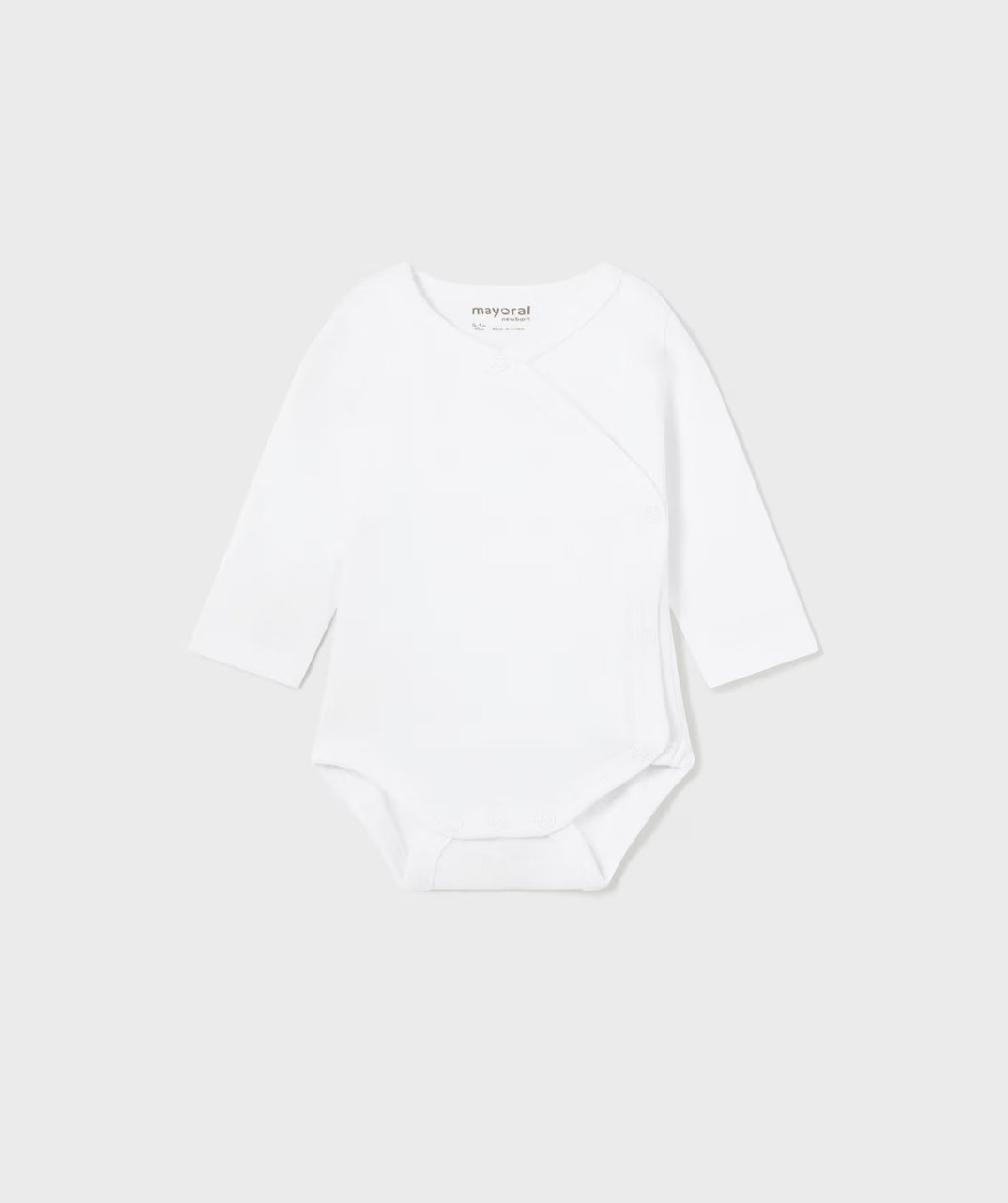 LS White Kimono Bodysuit