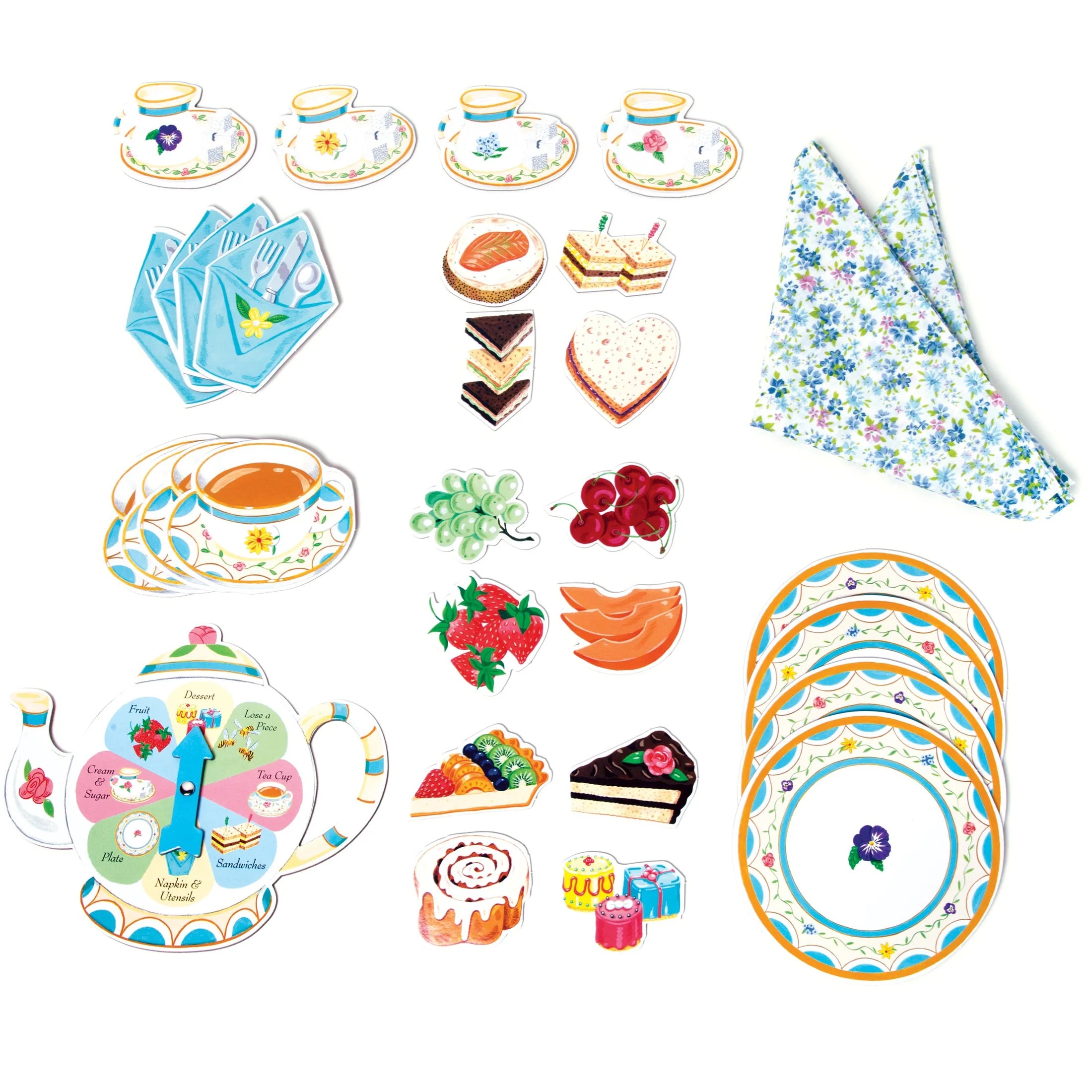 Tea Party Spinner Game