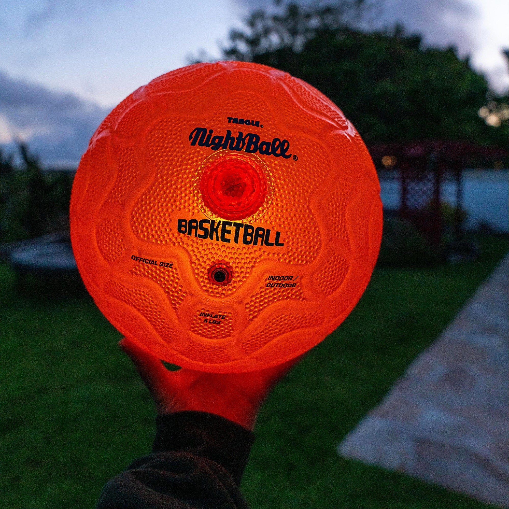 Light Up Basketball (Orange)