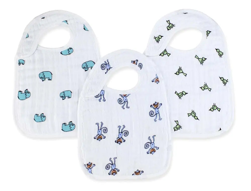 Classic Snap Bib Set of 3