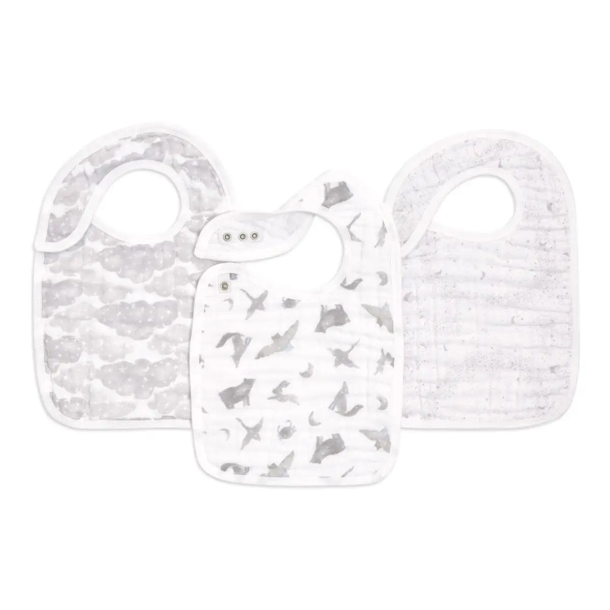 Classic Snap Bib Set of 3