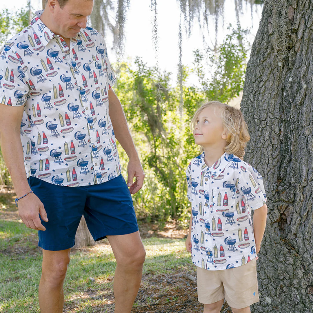 Jack Shirt Grilling Out