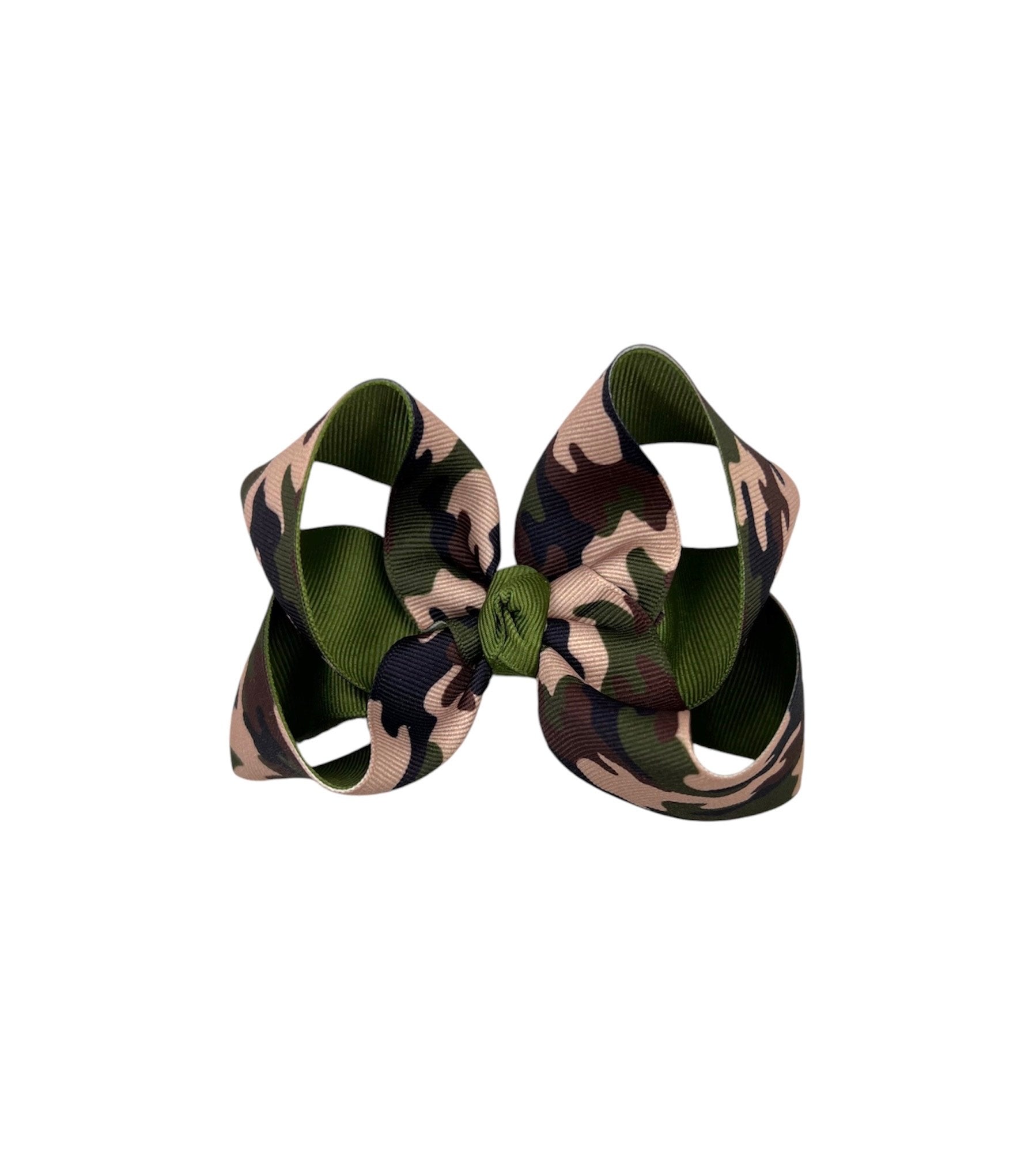 Green Camo Double Bow