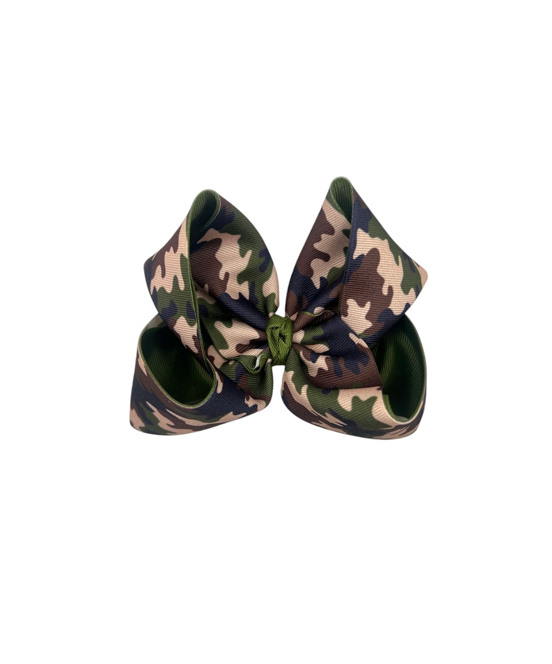 Green Camo Double Bow