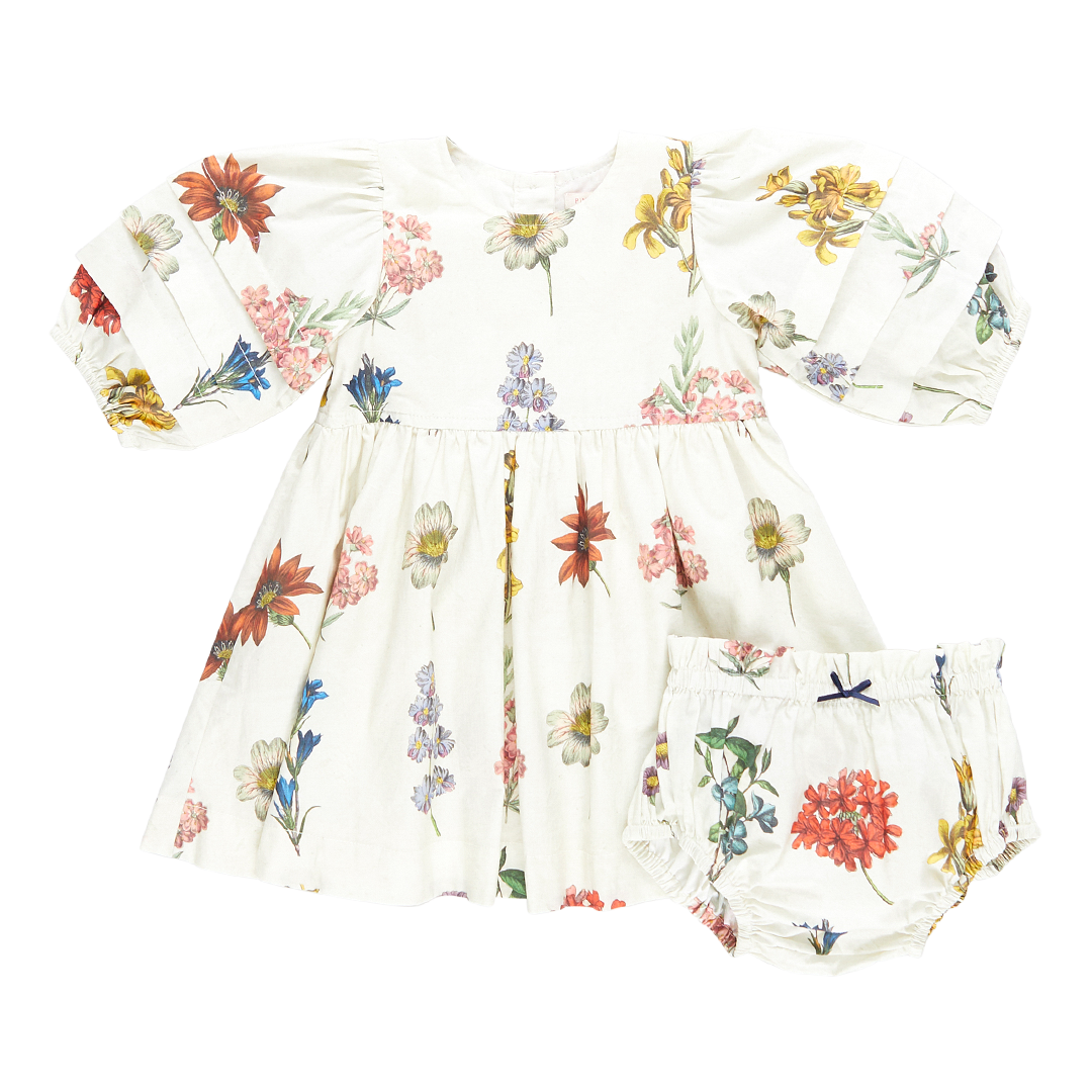 Baby Brooke Dress Set Notebook Botanical — Teacups and Tadpoles